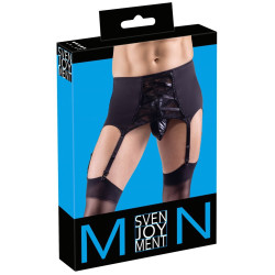 Svenjoyment Porte-Jarretelles Homme Belt Lace Noir